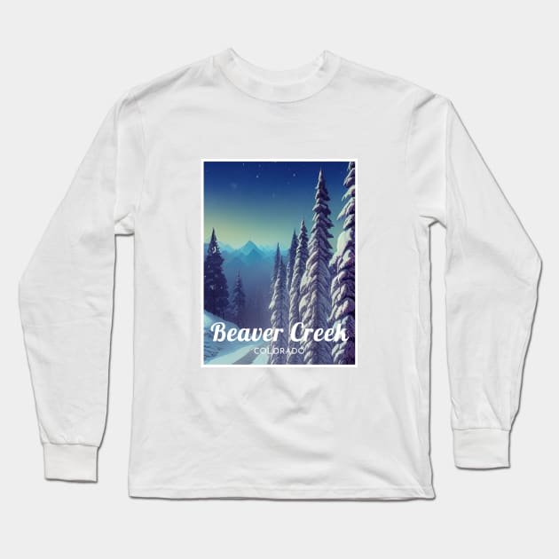 Beaver Creek Colorado United States ski Long Sleeve T-Shirt by UbunTo